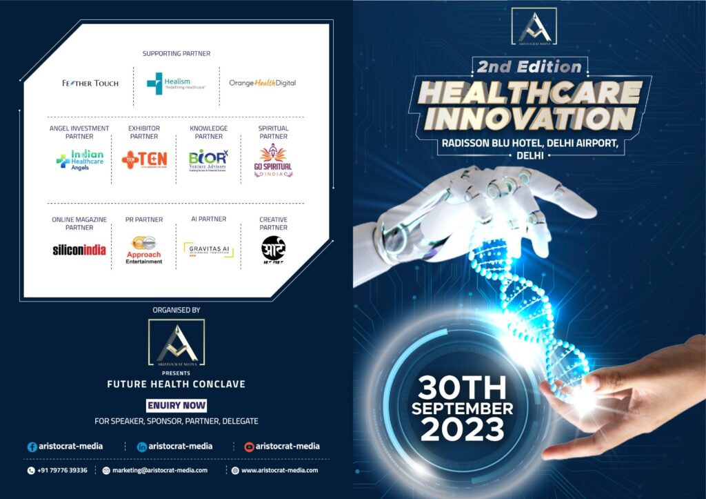 Go Spiritual India Joins Aristocrat Media for the 2nd Healthcare Innovation Conclave & Awards in New Delhi on September 30th